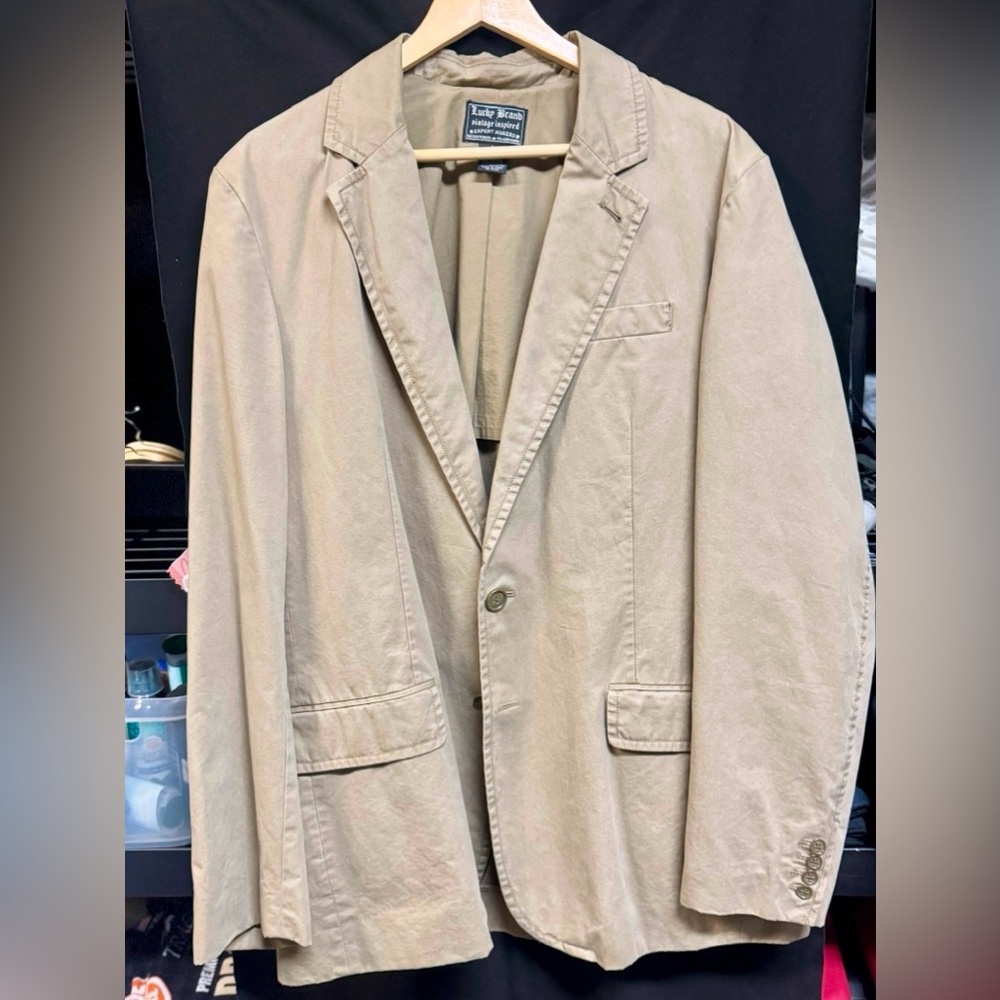 Lucky Brand Men's Beige Jacket